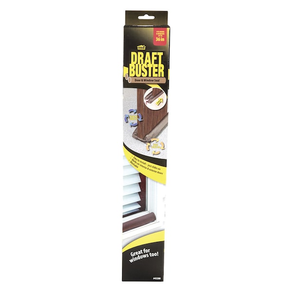 M-D Building Products M-D Building Products Brown Cloth/Foam Seal For Doors and Windows 36 in. L X 3-11/32 in. 43200 - main